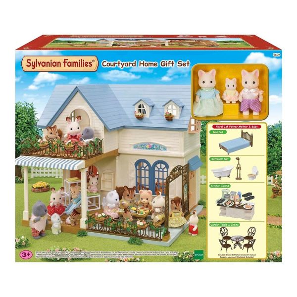 House with Courtyard Gift Set