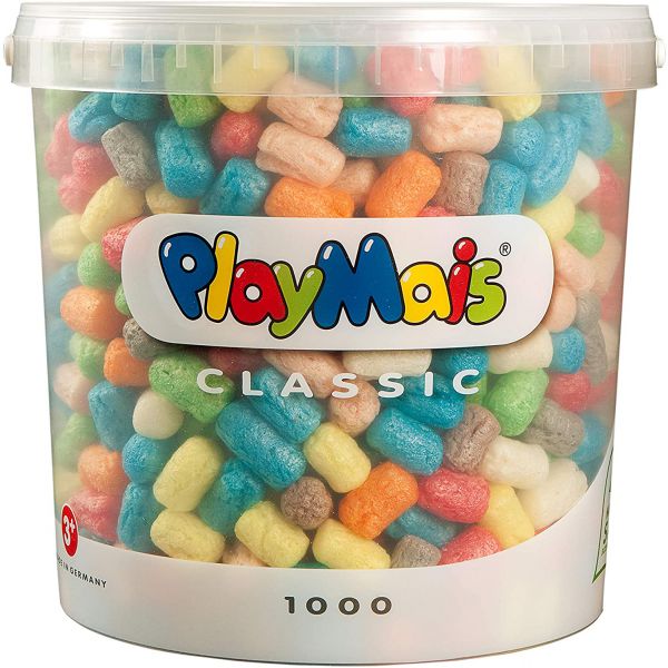 PlayMais - Basic Pack: 1000 Pieces Bucket