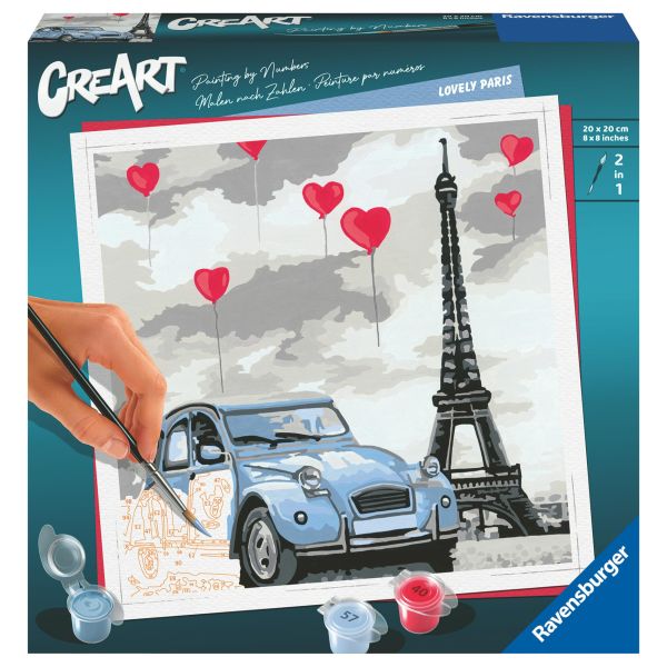 CreArt - Square Trend Series: Lovely Paris