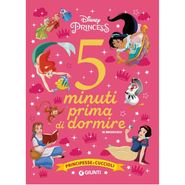Disney Princesses 5 minutes before bed - in capital letters