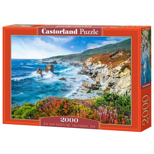 Puzzle da 2000 Pezzi - Costa di Big Sur, California, Stati Uniti