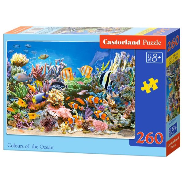 Puzzle da 260 Pezzi - I Colori dell'Oceano