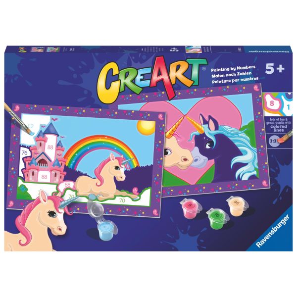 CreArt Junior Series: 2 x Unicorns