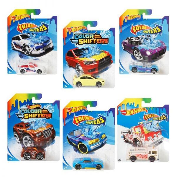 Hot Wheels - Vehicles Change Color Ass.To