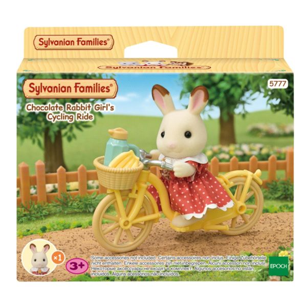 Bike Ride with Baby Chocolate Rabbit